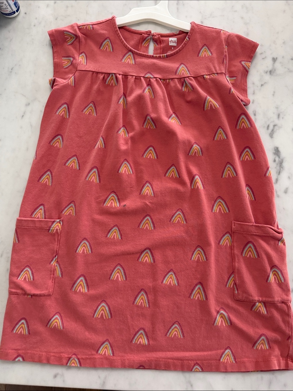Tea Collection Rainbow Pocket Dress